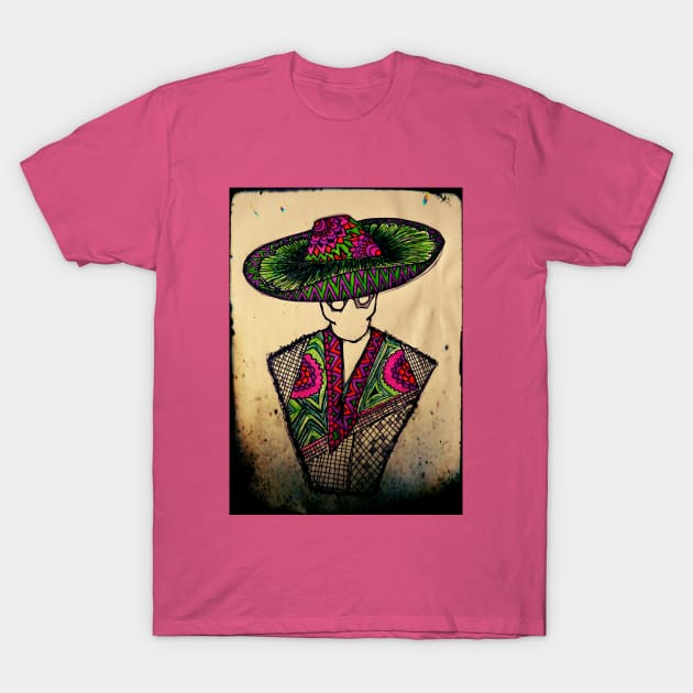 sombrero 73 T-Shirt by TreizArt